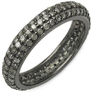1.40 Carat Genuine TLB Diamond .925 Sterling Silver Ring-1