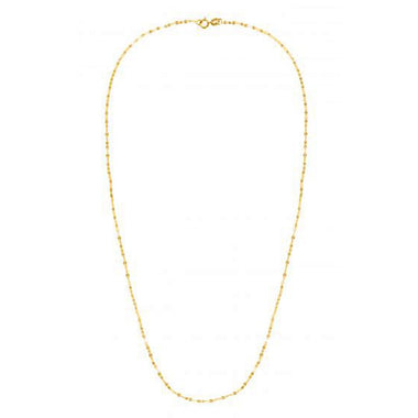 14k Yellow Gold Alternate Valentino Chain (1.40 mm)