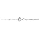 .925 Sterling Silver Pave-Set Diamond Accent Heart Shape 18" Pendant Necklace (I-J Color, I1-I2 Clarity)-4