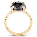 7.38 Carat Genuine Garnet .925 Sterling Silver Ring-2