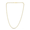 Ice Barrel Chain in 14k Yellow Gold (2.70 mm)-3