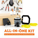 RY253SS Carburetor Kit for Ryobi RY252CS RY251PH RY254BC 25cc Trimmer Brushcutter Parts Replace 307160001 307160011-2