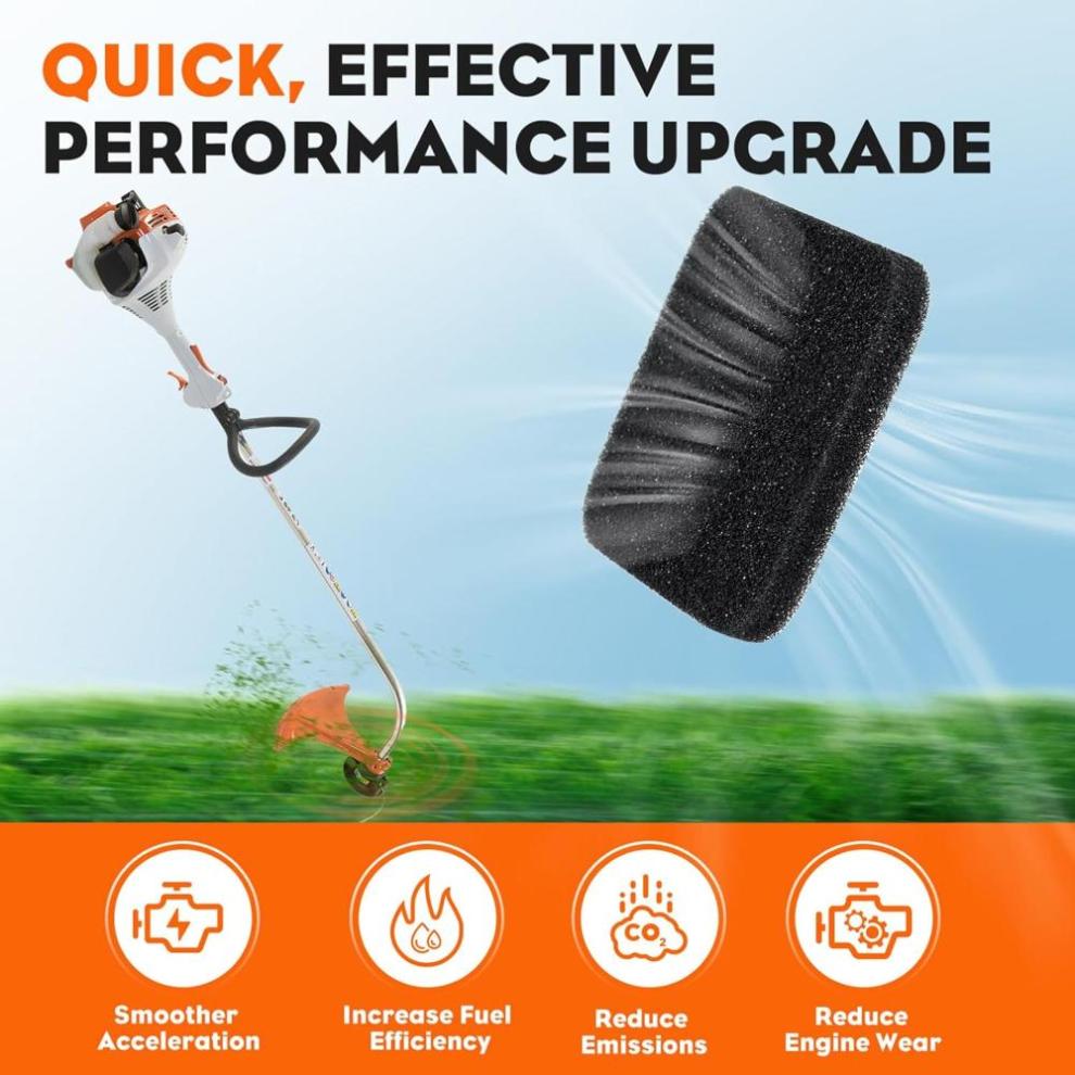 Hipa Air Filter for Sthil FS85 FS 85 BG75 BG72 FS80 FS80R FS75 FS76 String Trimmer Brushcutter Maintenance Kit Replace 4137 124 1500 4137-124-2800