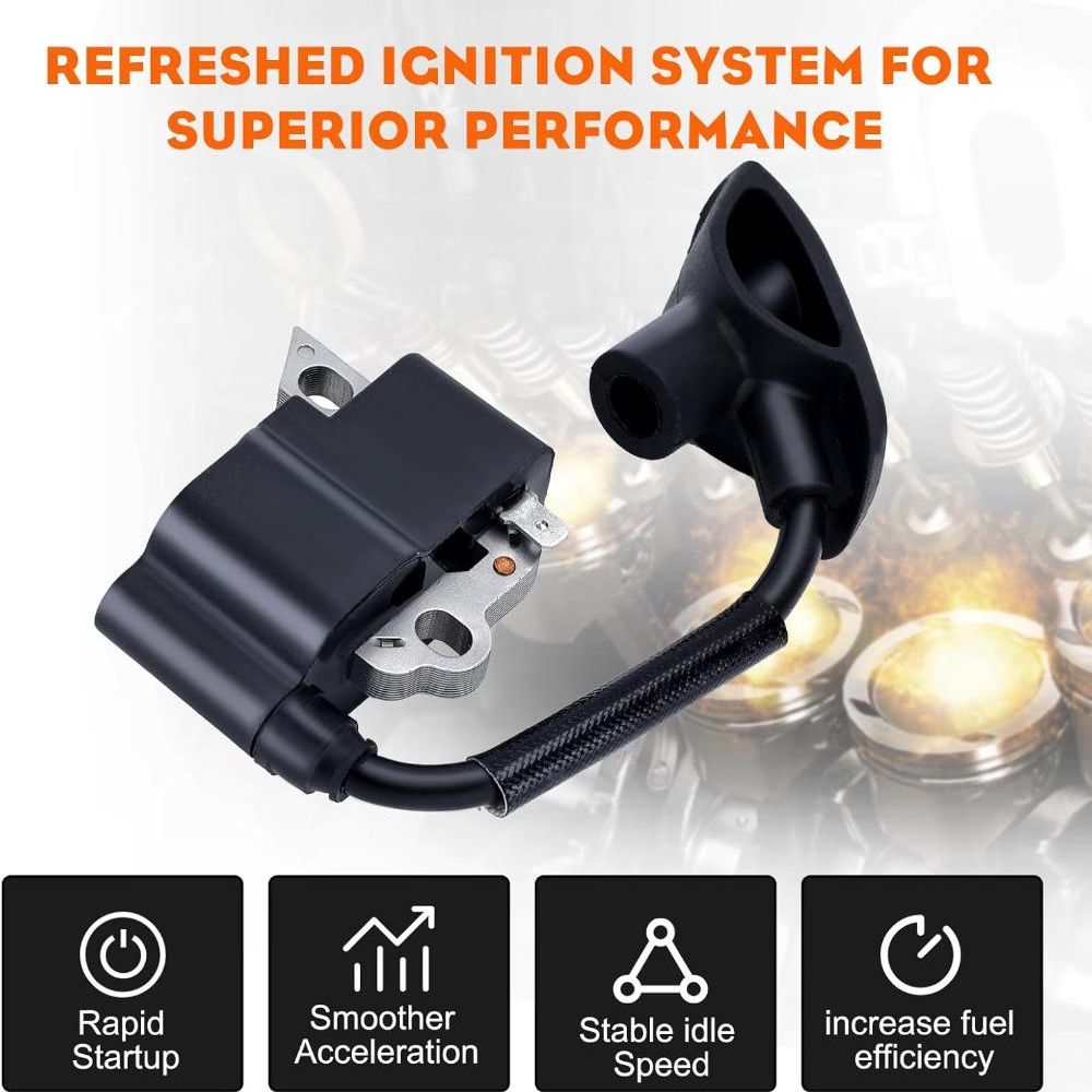 Ignition Coil for Stihl BR500 BR550 BR600 BR600Z BR700 Backpack Leaf Blower # 4282-400-1305 4282-400-1308 4282 400 1305 4282 400 1310
