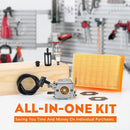 Carburetor Kit for Stihl BR400 BR340 BR340L BR380 BR420 BR420C SR340 SR420 Backpack Blower # 4203-120-0601 4203-120-0603-2