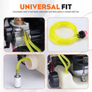 4 Sizes 4-Ft-Each Clear Fuel Line for 2-Stroke Small Engine Stihl Poulan Chainsaw Weedeater Trimmer Leaf Blower I.D.xO.D. 3/32 x 3/16 1/8 x 3/16 inch-3