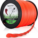 .095 5-Pound by 1889-ft Round Twist Commercial Trimmer Line in Spool Weed Eater with 2.4 mm/095-Inch Line Cutter Orange SOAK for 24H Before Using-1