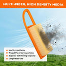 Hipa 5 Pack of Air Filters for STIHL BR600 BR550 BR500 Backpack Blower Replace 4282-141-0300 4282-141-0300B-5
