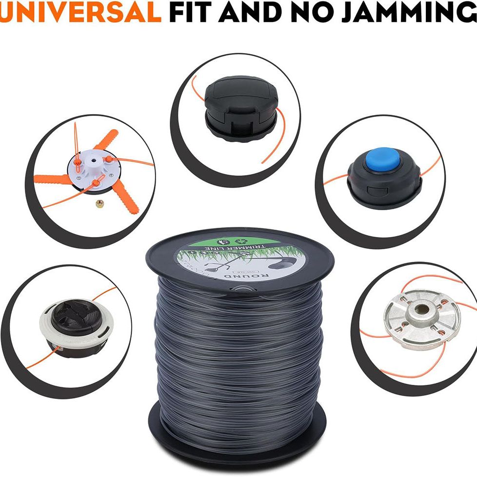 5 Pounds Round Trimmer Line .095-inch for Sthil FS55R FS45 FS80R FS85R Echo SRM225 SRM210 SRM230 Husqvarna 128LD Trimmer 2.4mm 1425-Feet - 0