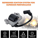 Hipa GCV160 Ignition Coil for Honda GCV135 GCV190 GSV160 GSV190 GC135 GC160 GC190 GC160A GC160LA GC190A Engine Mower 30500-ZL8-014 30500-ZL8-004-3