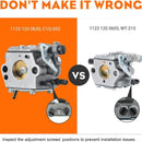 Hipa MS250 Carburetor Kit for Stihl MS230 MS250C MS 230 MS 250 Chainsaw Carb Parts Replace 1123-120-0620 Zama C1Q-S92-2