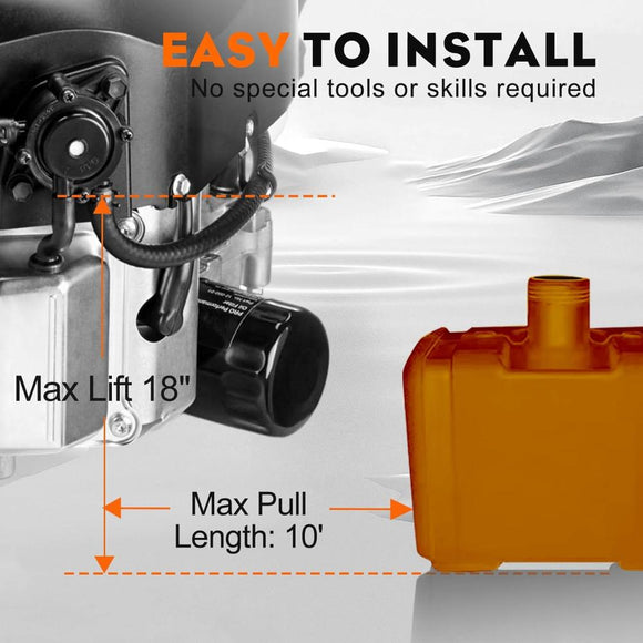 HIPA 491922 808656 Fuel Pump for 24 393 16-S 24 393 04-S LG808656 16700-Z0J-003 for Kohler CH17-CH25 CV17-CV25 CH730-CH740 CV730-CV740 Engine Mower