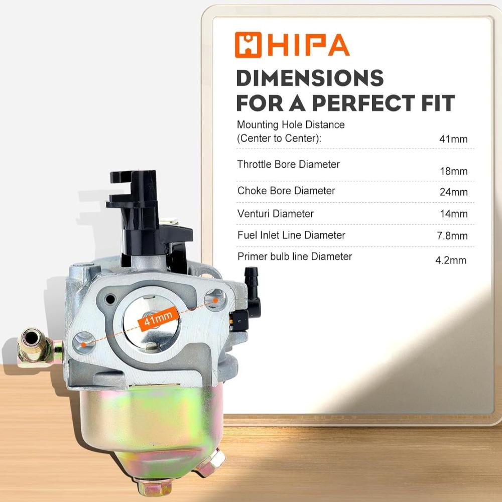 Hipa 951-12705 Carburetor Kit for Troy-Bilt Storm 2410 2420 2620 2690 179cc 208cc Cub Cadet MTD Snowblower Replace 951-14026A 751-10974 31AM62N2711