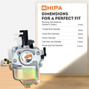 Hipa 951-12705 Carburetor Kit for Troy-Bilt Storm 2410 2420 2620 2690 179cc 208cc Cub Cadet MTD Snowblower Replace 951-14026A 751-10974 31AM62N2711-6