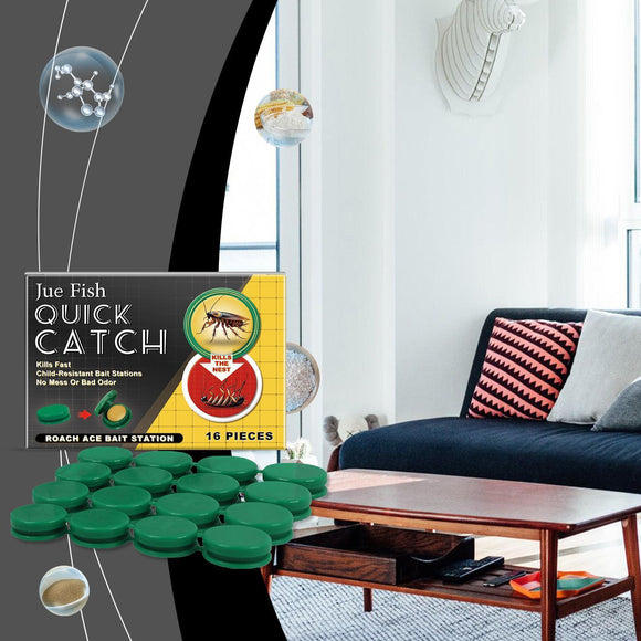 16-64 PCS Cockroach Bait Station Roach Killer USA Warehouse 🇺🇸
