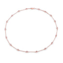 1.62 Carat Genuine Morganite .925 Sterling Silver Necklace-1