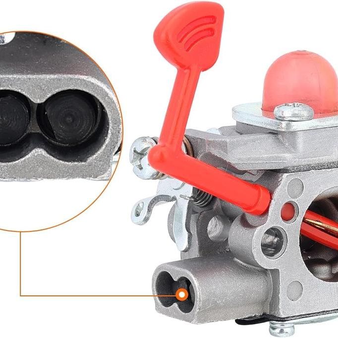 Hipa WT-875A Carburetor Kit for Poulan Pro BVM200VS BVM200C Craftsman 358794650 35879460025CC 200 Mph 430 / 450 Cfm Leaf Blower Replace 545081855
