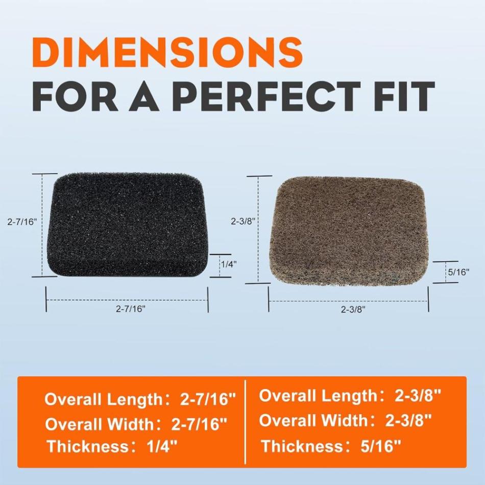 Hipa Air Filter for Sthil FS85 FS 85 BG75 BG72 FS80 FS80R FS75 FS76 String Trimmer Brushcutter Maintenance Kit Replace 4137 124 1500 4137-124-2800