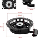 Hipa 590748 590788 Recoil Pull Starter for Tecumseh OHH50 OHH60 OHH65 HM80 HM90 HM100 H318XA LH358EA 5-10HP 4 Cycle Engine for 590736 590746 590749-2