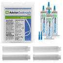 Advion Cockroach Gel Bait, 4 Tubes x 30-Grams, 4 Plunger and 4 Tips, German Roach Insect Pest Control, Indoor and Outdoor Use, Roach Killer Gel for American, German and Other Major Cockroach Species-1
