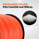 .095 5-Pound by 1889-ft Round Twist Commercial Trimmer Line in Spool Weed Eater with 2.4 mm/095-Inch Line Cutter Orange SOAK for 24H Before Using-7