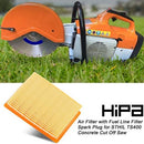 Hipa Air System Maintenance Kit for STIHL TS400 Concrete Cut Off Saw Replace 4223-141-0300 4223 141 0300 Air Filter-6