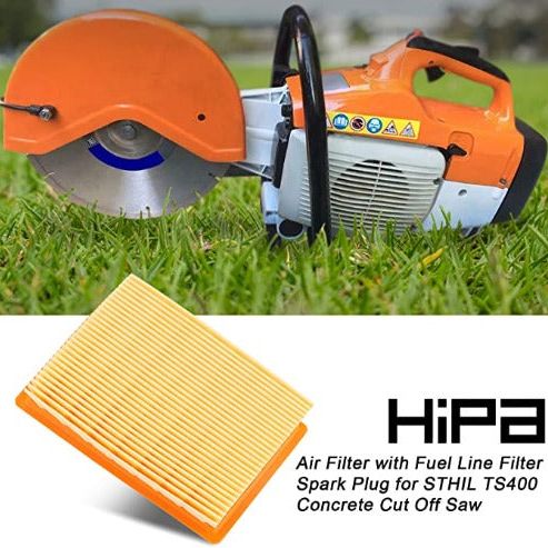 Hipa Air System Maintenance Kit for STIHL TS400 Concrete Cut Off Saw Replace 4223-141-0300 4223 141 0300 Air Filter