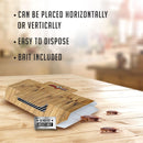 Roach Traps Indoor Sticky (18 Pack) - Glue Traps for Roaches Bug Traps with Roach Bait Traps - Long Lasting Non-Toxic Children and Pet Friendly - Trap a Pest-9