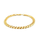 5.8mm 14k Yellow Gold Solid Miami Cuban Bracelet-2