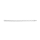 14K White Gold 1.00 Cttw Paperclip Link Bracelet-3