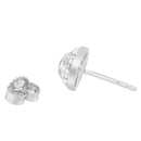 14K White Gold 1/3 cttw Round Cut Diamond Earrings (H-I, SI2-I1)-3