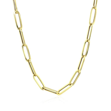 10K Yellow Gold Lite Paperclip Chain (4.20 mm) - 0