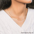 10k Yellow Gold Diamond Cut Cable Link Chain (1.10 mm)-2