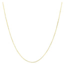 14k Yellow Gold French Cable Chain (1.30 mm)-1