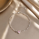 S925 Sterling Silver Pavé CZ Plated Bracelet for Women-2