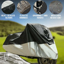 Light Weight Motorcycle Cover (XL) with Cable & Lock. Fits up to 94" Length Medium Cruiser, Large Sport Bike-4