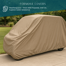 8 Passenger Golf Cart Storage Cover Taupe-6