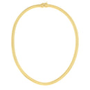 14k Yellow Gold Tubogas Necklace (5.00 mm)-2