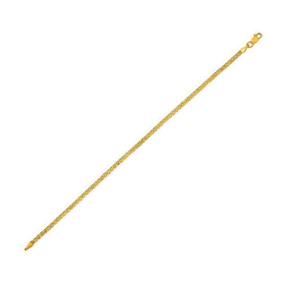 14k Yellow Gold Bismark Chain (2.50 mm)