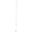 14k Yellow Gold Tesoro Pearl Lariat Necklace-3
