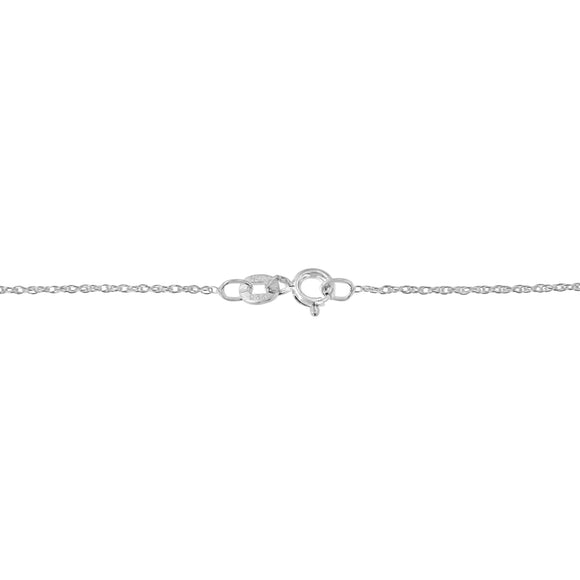 .925 Sterling Silver 4 Cttw Round-Cut Double Row Composite Diamond Heart 18" Pendant Necklace (K-L Color, I1-I2 Clarity)