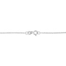 .925 Sterling Silver 1 1/4 Cttw Round and Baguette-Cut Diamond Composite Heart 18" Pendant Necklace (I-J Color, I1-I2 Clarity)-6