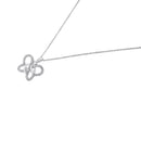 .925 Sterling Silver 1/4 cttw Prong-Set Diamond Butterfly 18" Pendant Necklace (H-I Color, I1-I2 Clarity)-6