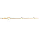 10K Yellow Gold 1/2 Carat Round Brilliant-Cut Diamond Modern Bezel-Set Solitaire 16"-18" Pendant Necklace (H-I Color, SI2-I1 Clarity)-9
