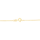 10k Yellow Gold Plated .925 Sterling Silver 3.0 cttw Round-Cut Diamond Open Heart Pendant Necklace (J-K Color, I1-I2 Clarity) - 18"-8