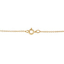 10K Yellow Flashed .925 Sterling Silver 1/4 Cttw Champagne Diamond Filigree Cross Pendant Necklace (K-L Color, I1-I2 Clarity) - 18"-6