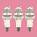 3pcs Hipa BPM7E Spark Plug For Husqvarna 123 C 123 L 145 BF 155 BF 435 E 445 Chainsaw-2