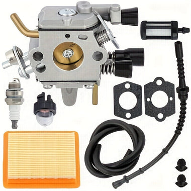 Hipa FS250 4134-120-0653 Carburetor Kit for Stihl FS250R FS300 FS350 FS120 FS120R FS200R Backpack Brushcutter