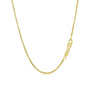 14k Yellow Gold Round Box Chain 1.35 mm-3