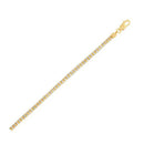 Ice Barrel Chain in 14k Yellow Gold (3.23 mm)-1